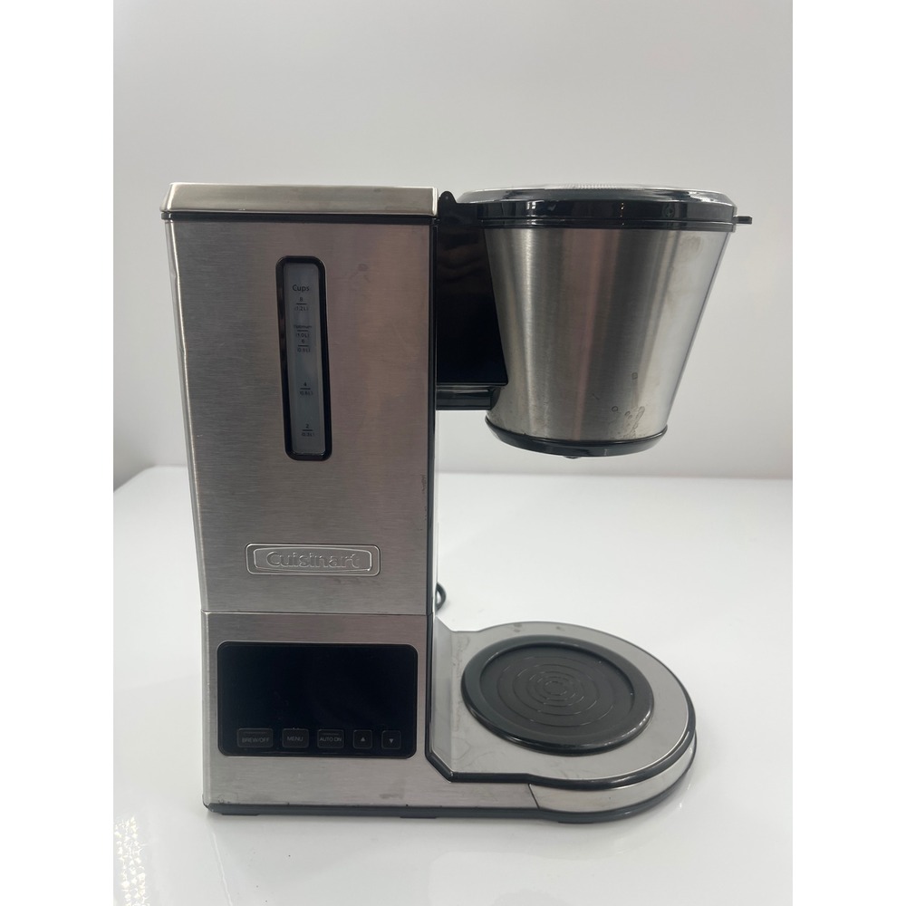 Cuisinart 8 Cup Programmable Coffee Maker Brushed‎ Stainless Steel DCC-1120